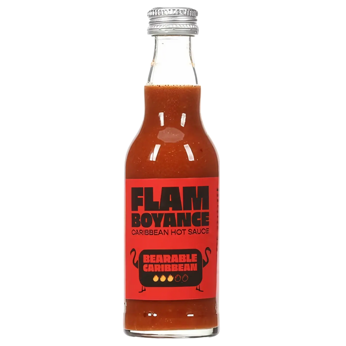 Kjøp Caribbean Hot Sauce Readable Caribbean - Flamboyance, 190ml på nett - Fodda.no Asiatiske nettbutikk