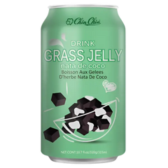 Kjøp Chin Chin Grass Jelly Drink with Nata de Coco, 315ml på nett - Fodda.no Asiatiske nettbutikk