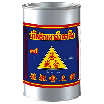 Kjøp Chua Hah Seng Thai Chili Paste (Nam Prik Pao), 800g på nett - Fodda.no Asiatiske nettbutikk