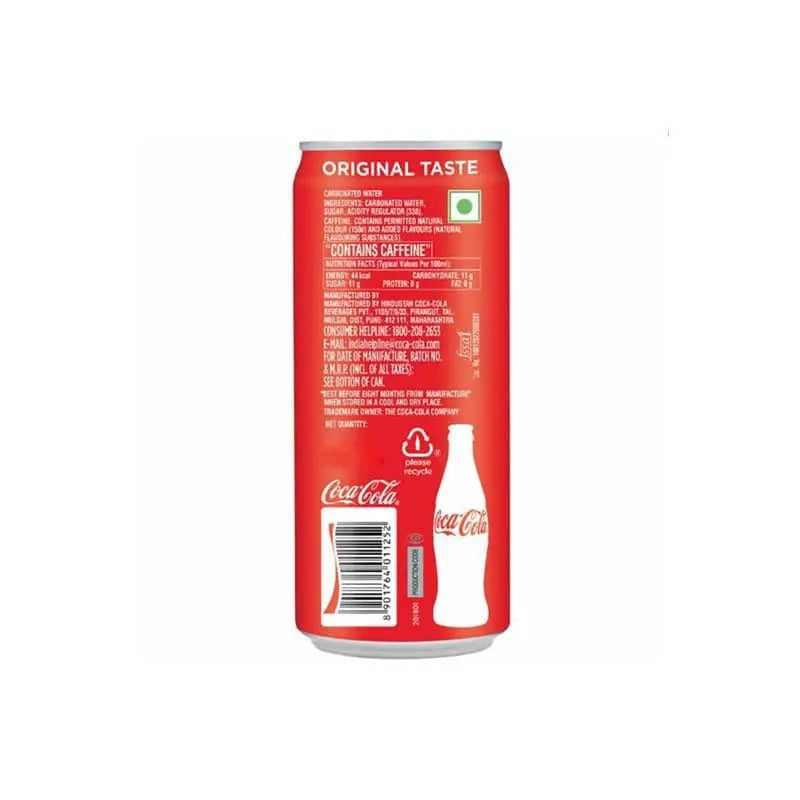 Kjøp Coca Cola Original Taste, 330ml på nett - Fodda.no Asiatiske nettbutikk