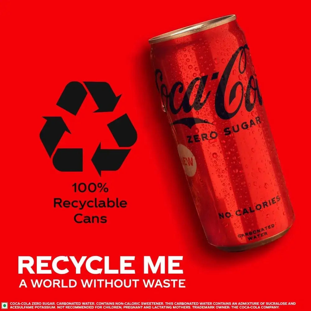 Kjøp Coca Cola Zero Sugar, 300ml på nett - Fodda.no Asiatiske nettbutikk