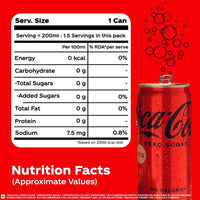 Kjøp Coca Cola Zero Sugar, 300ml på nett - Fodda.no Asiatiske nettbutikk