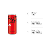 Kjøp Coca Cola Zero Sugar, 300ml på nett - Fodda.no Asiatiske nettbutikk
