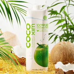 Kjøp Coco Xim 100% Pure Coconut Water, 1L på nett - Fodda.no Asiatiske nettbutikk