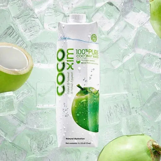 Kjøp Coco Xim 100% Pure Coconut Water, 1L på nett - Fodda.no Asiatiske nettbutikk