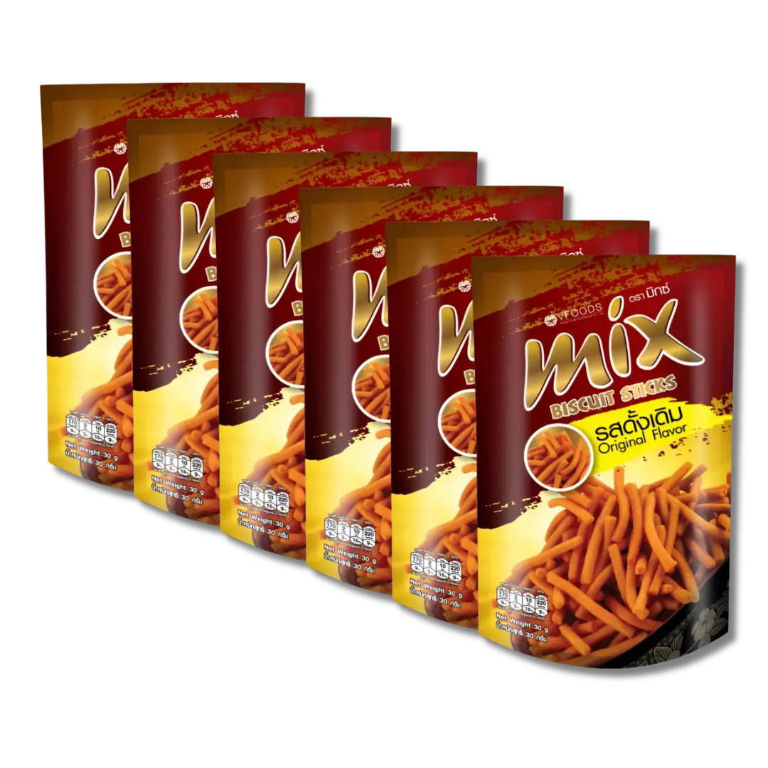 Kjøp (Copy) VFoods Mix Biscuits Sticks Original Flavor, 50g på nett - Fodda.no Asiatiske nettbutikk