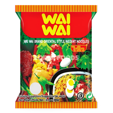 Kjøp (Copy) WaiWai Oriental Instant Noodle, 60g på nett - Fodda.no Asiatiske nettbutikk