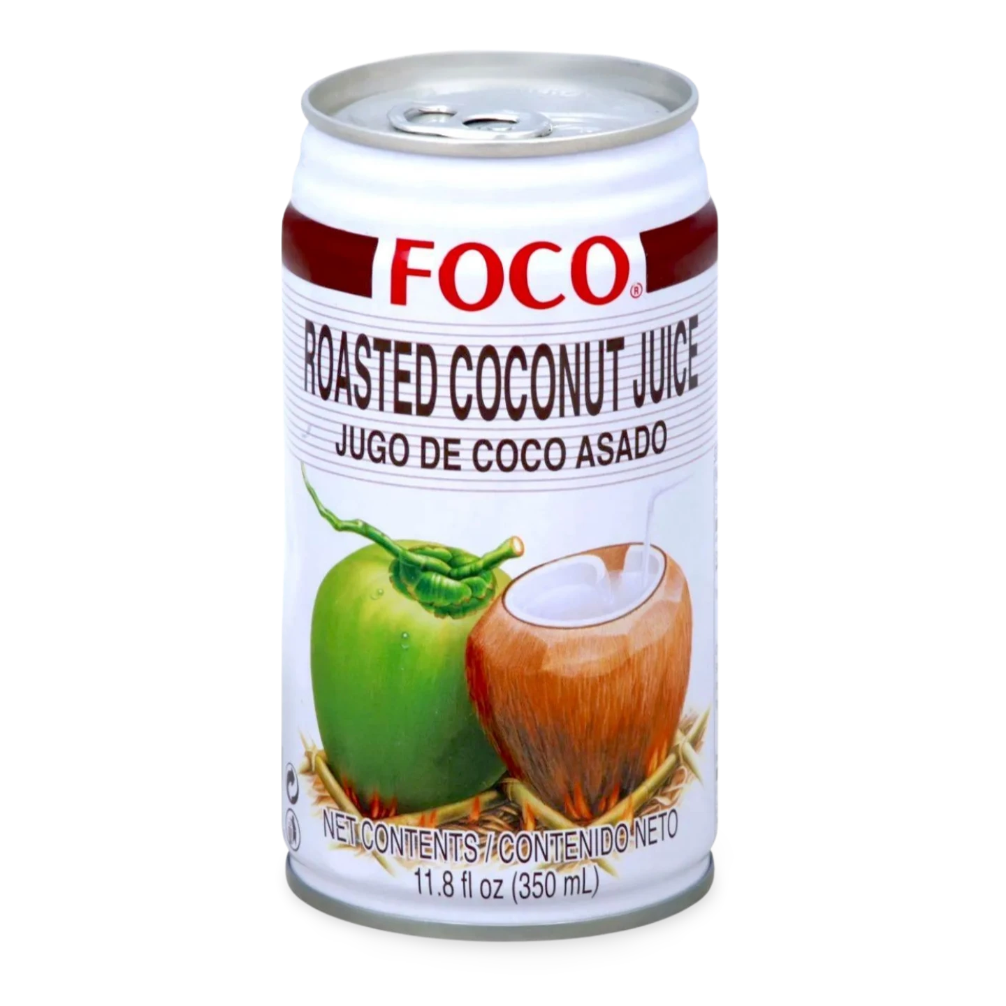 Kjøp FOCO Roasted Coconut Juice, 350ml på nett - Fodda.no Asiatiske nettbutikk