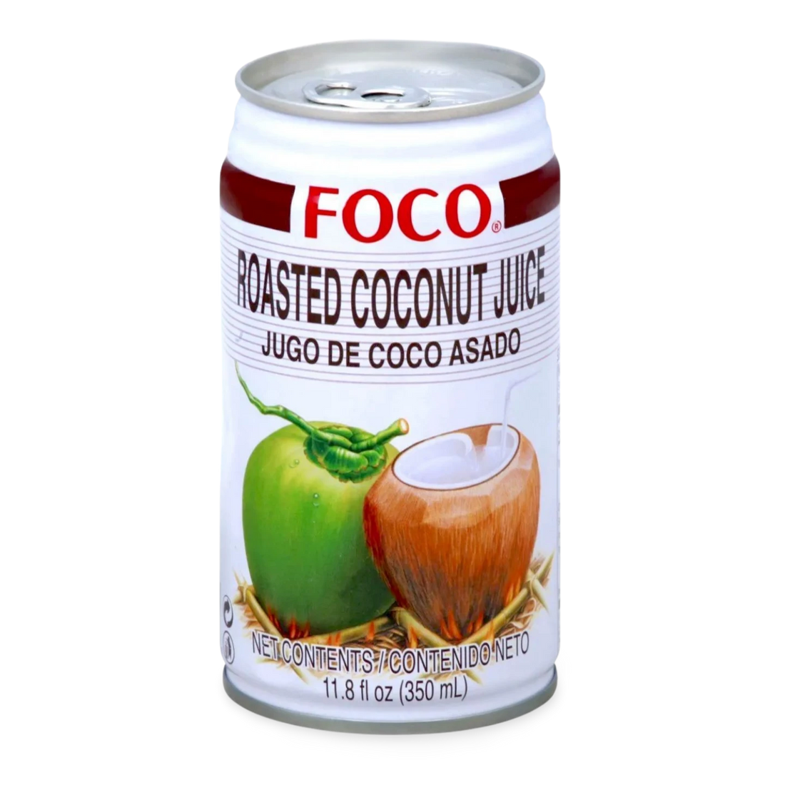 Kjøp FOCO Roasted Coconut Juice, 350ml på nett - Fodda.no Asiatiske nettbutikk