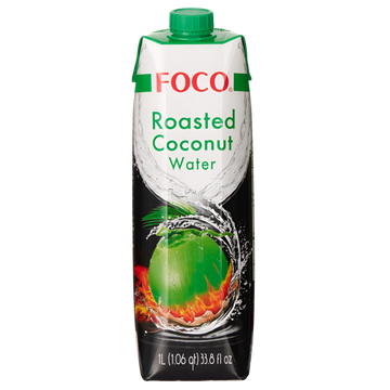 Kjøp FOCO Roasted Coconut Water (UHT), 1000ml på nett - Fodda.no Asiatiske nettbutikk