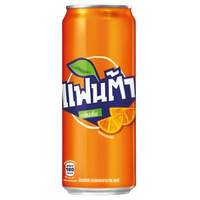 Kjøp Fanta Thailand Orange Drink, 325ml på nett - Fodda.no Asiatiske nettbutikk