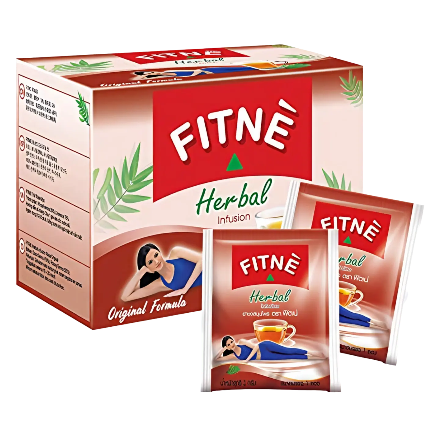 Kjøp Fitné Herbal Infusion Detox Te Original Formula 60-teposer, 3x40g på nett - Fodda.no Asiatiske nettbutikk