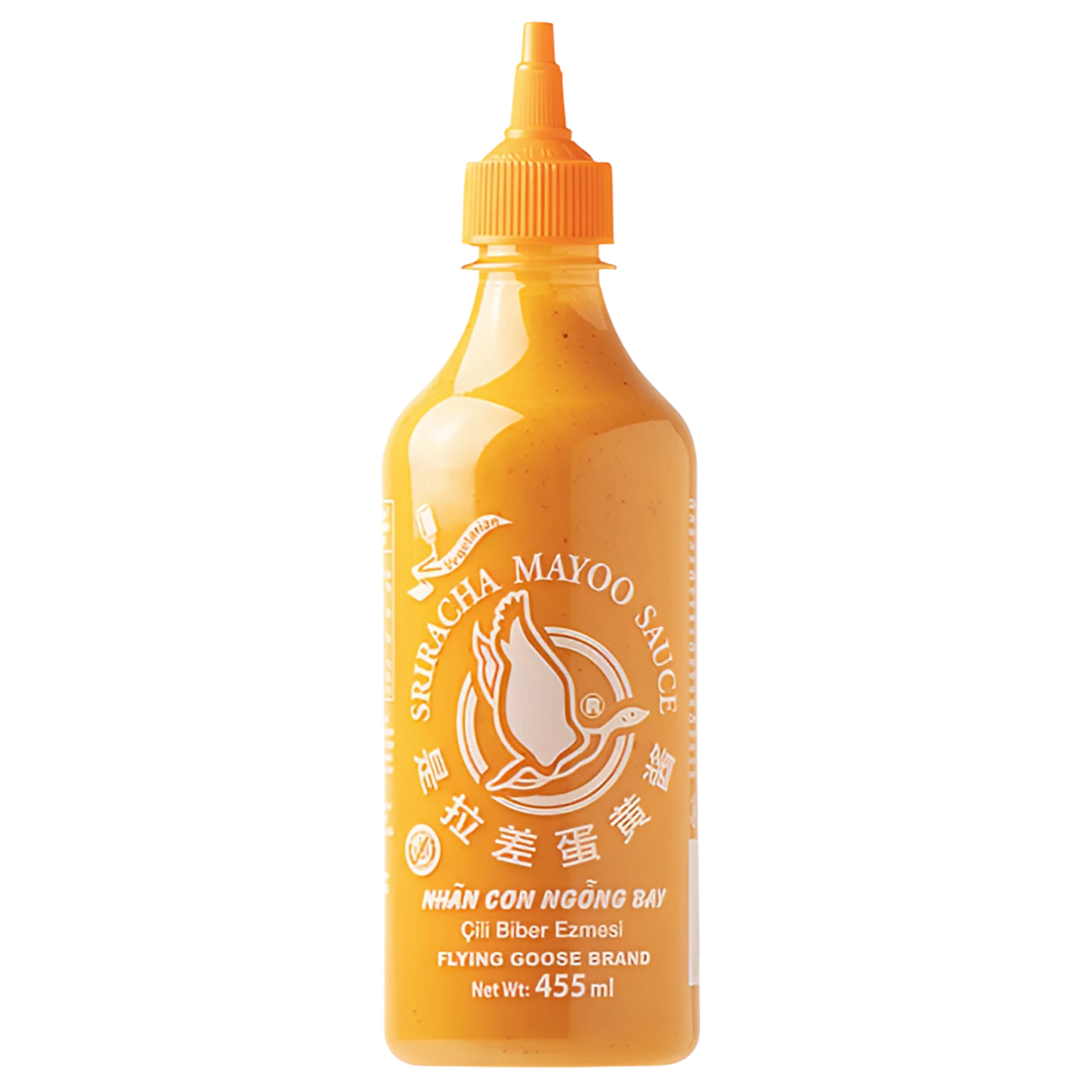 Kjøp Flying Goose Sriracha Mayo Sauce, 455ml på nett - Fodda.no Asiatiske nettbutikk