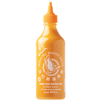 Kjøp Flying Goose Sriracha Mayo Sauce, 455ml på nett - Fodda.no Asiatiske nettbutikk