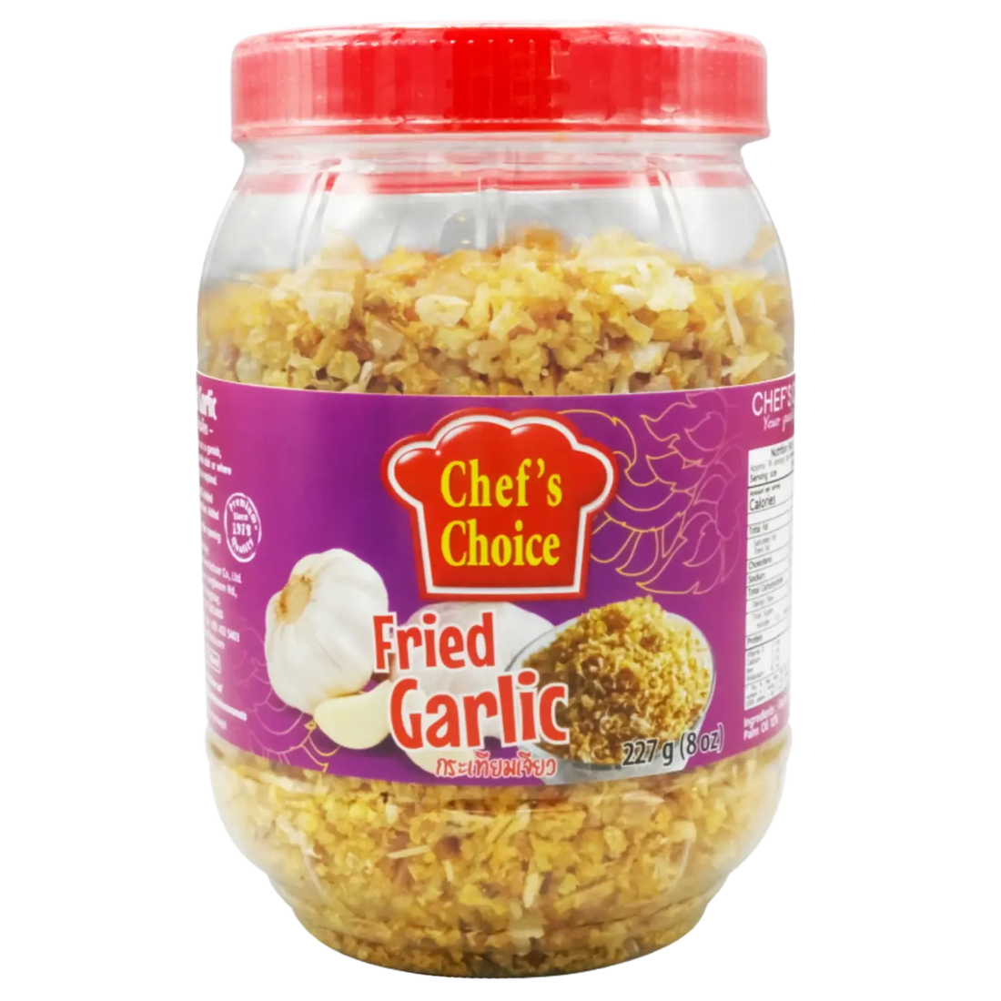 Kjøp Fried Garlic - Chef's Choice, 227g på nett - Fodda.no Asiatiske nettbutikk