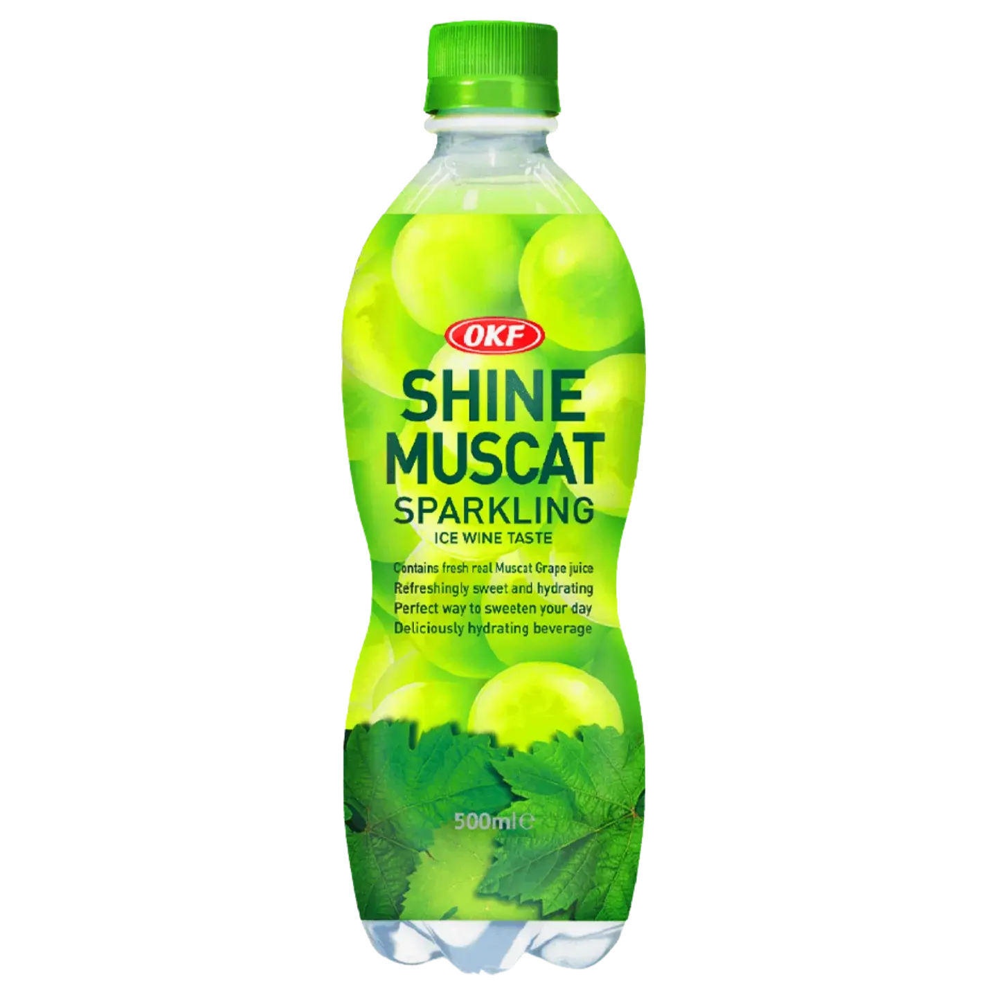 Kjøp Fruit Sparkling Shine Muscat - OKF, 500ml på nett - Fodda.no Asiatiske nettbutikk