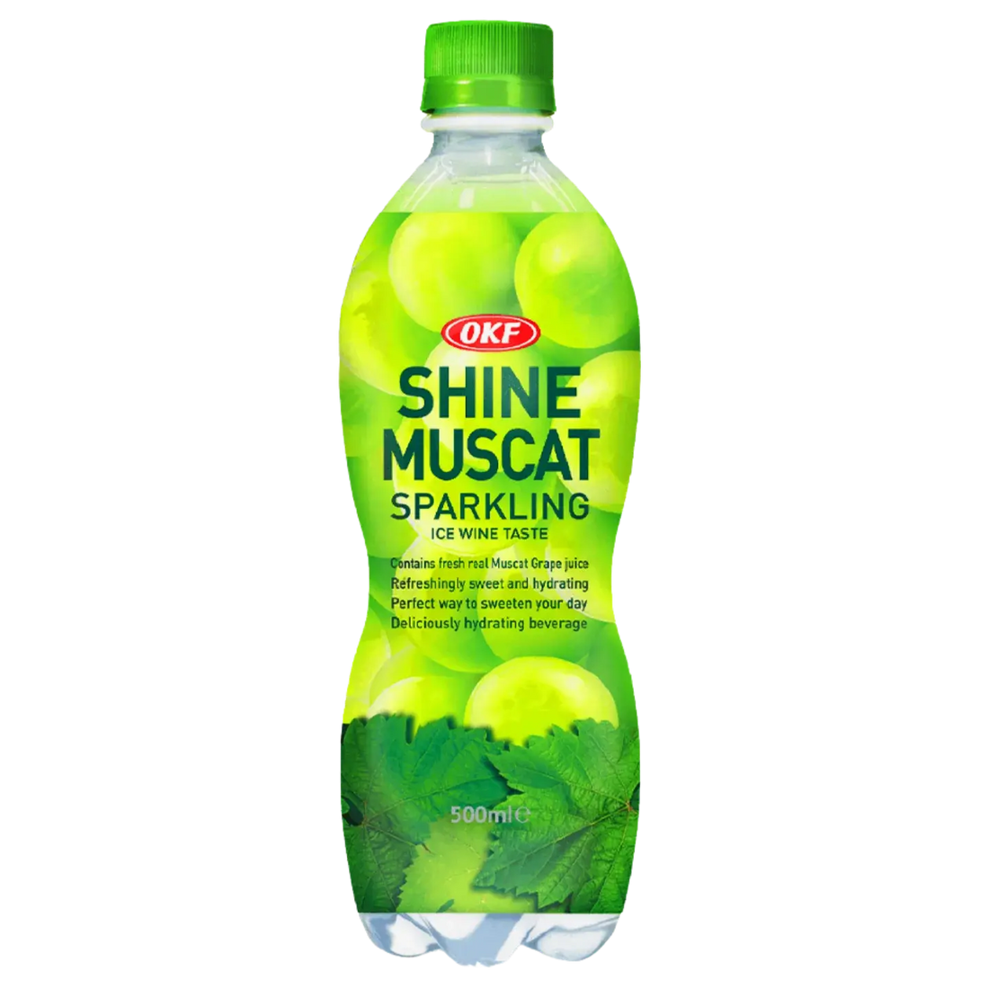 Kjøp Fruit Sparkling Shine Muscat - OKF, 500ml på nett - Fodda.no Asiatiske nettbutikk