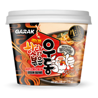 Kjøp GARAK Instant Hot Chicken Udon Bowl, 215g på nett - Fodda.no Asiatiske nettbutikk