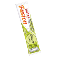 Kjøp HOTTA Fusion Ginger Lime Flavor 10-Sachets, 100g på nett - Fodda.no Asiatiske nettbutikk