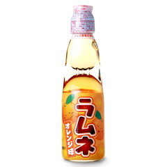 Kjøp Hata Ramune Orange Soda, 200ml på nett - Fodda.no Asiatiske nettbutikk