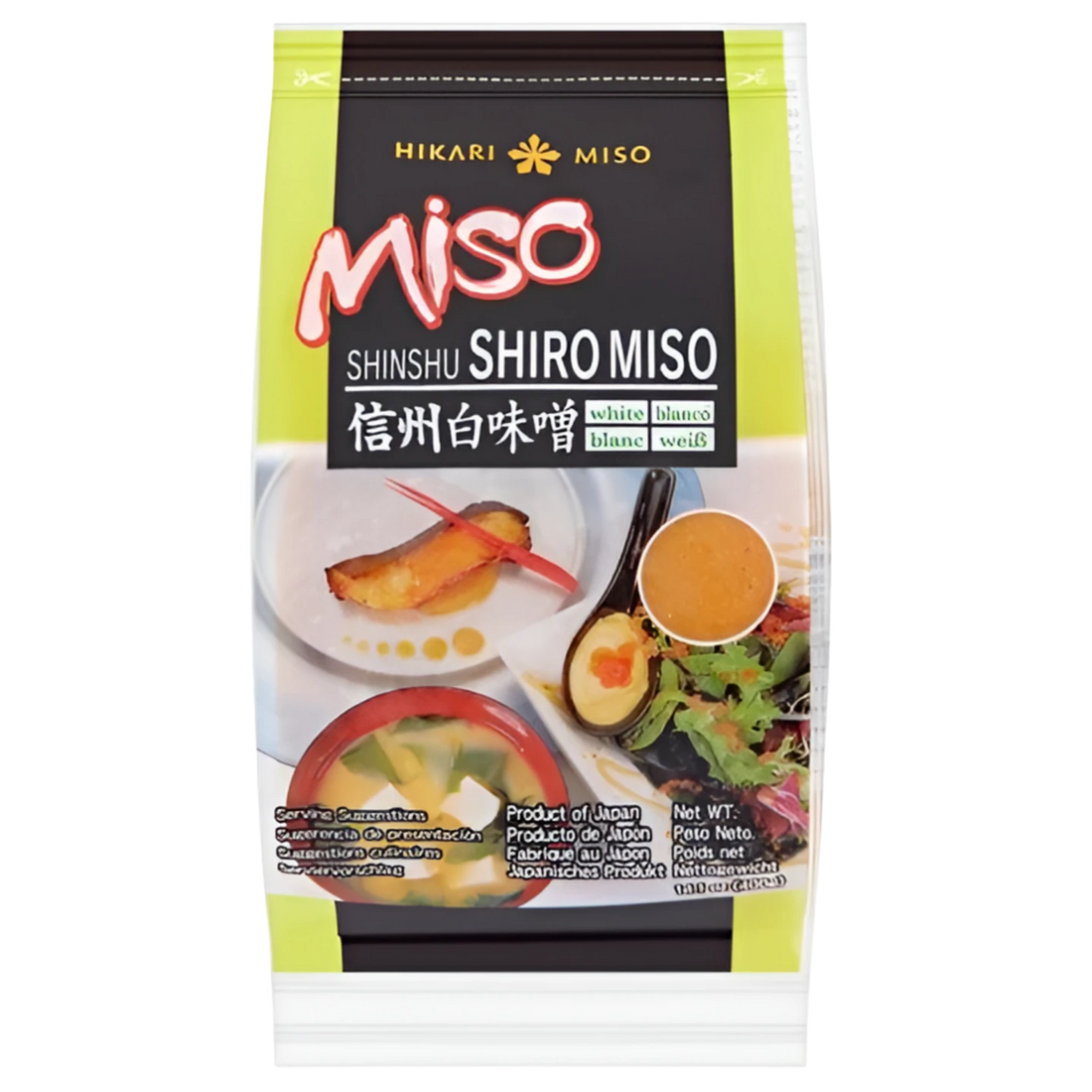 Kjøp Hikari Shinshu White Miso, 400g på nett - Fodda.no Asiatiske nettbutikk