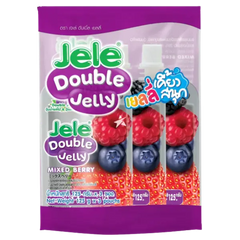 Kjøp Jele Double jelly Mixed Berry, 3x125g på nett - Fodda.no Asiatiske nettbutikk