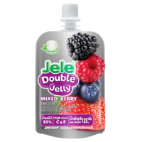 Kjøp Jele Double jelly Mixed Berry, 3x125g på nett - Fodda.no Asiatiske nettbutikk