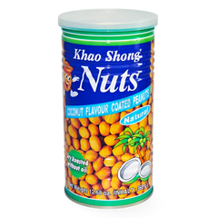 Kjøp Khao Shong Crisp Nuts Coconut Flavour Coated Peanuts, 360g på nett - Fodda.no Asiatiske nettbutikk