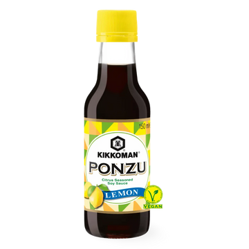 Kjøp Kikkoman Ponzu Lemon Citrus Seasoned Soy Sauce, 250ml på nett - Fodda.no Asiatiske nettbutikk