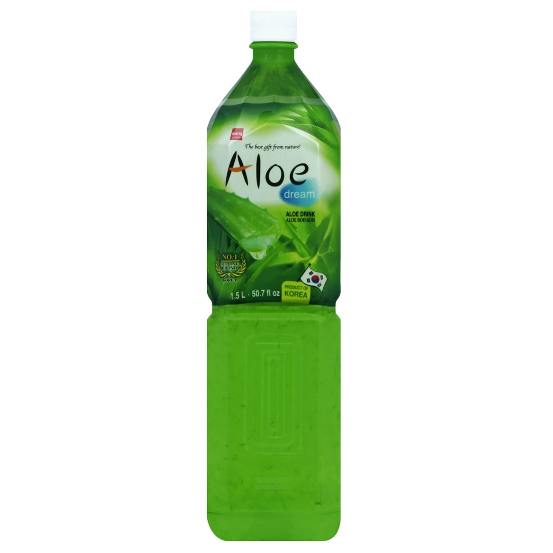 Kjøp Aloe Vera Drink Dream - Wang, 1.5L - Fodda.no Asiatisk Nettbutikk - Rask levering i hele Norge