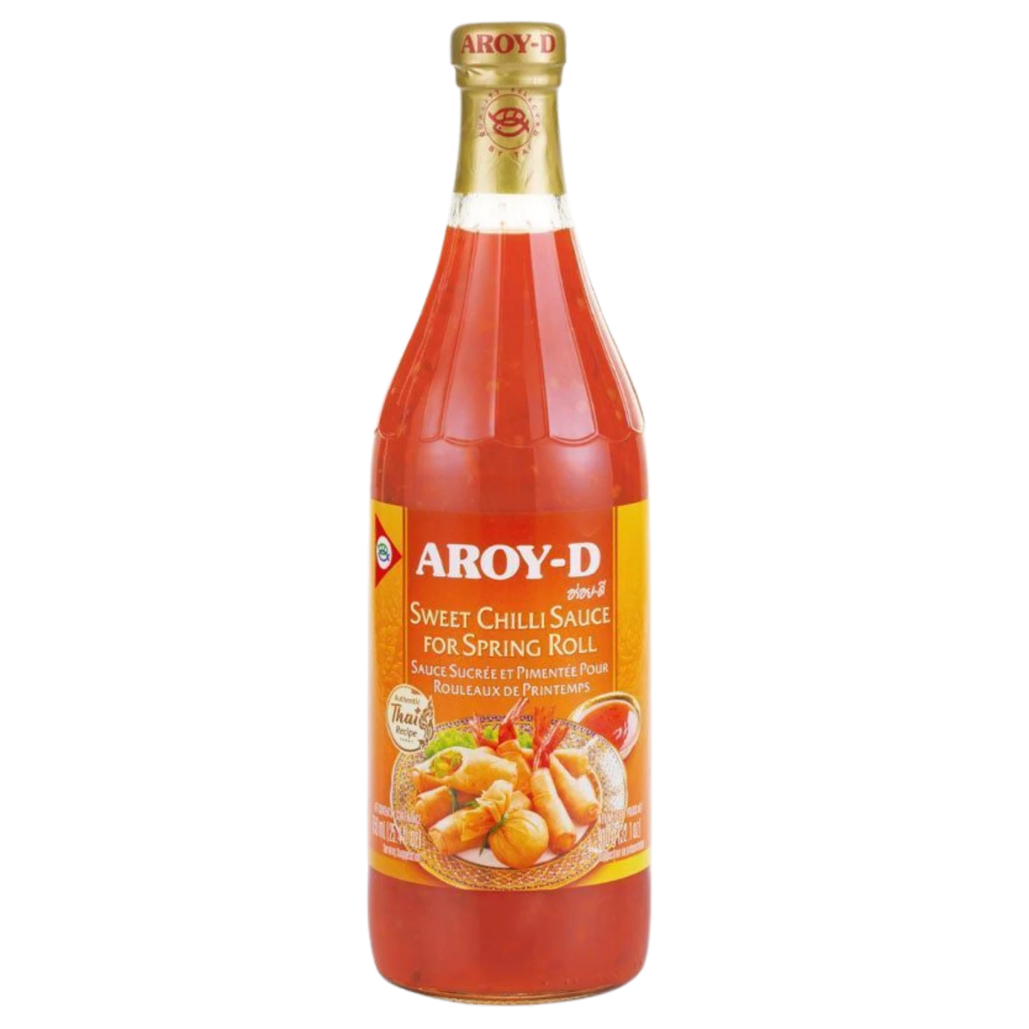 Kjøp Aroy-D Sweet Chilli Sauce for Spring Roll, 750ml på nett - Fodda.no Asiatisk Nettbutikk - Rask levering i hele Norge