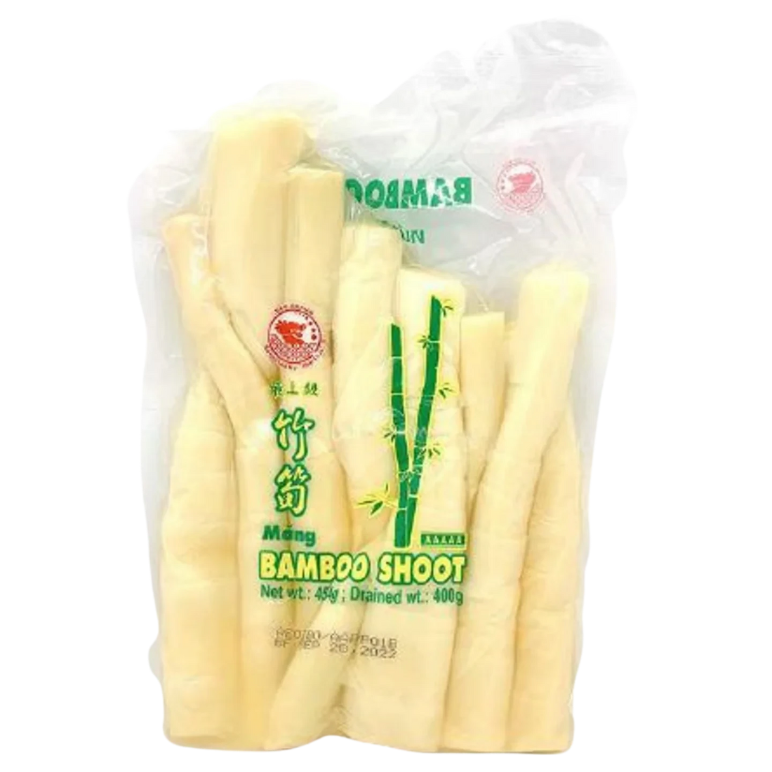 Kjøp Bamboo Shoot Slice Vacuum - Red Dragon, 454g - Fodda.no Asiatisk Nettbutikk - Rask levering i hele Norge