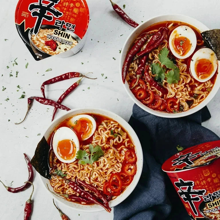 Kjøp Big Bowl Shin Noodle - Nongshim, 114g - Fodda.no Asiatisk Nettbutikk - Rask levering i hele Norge