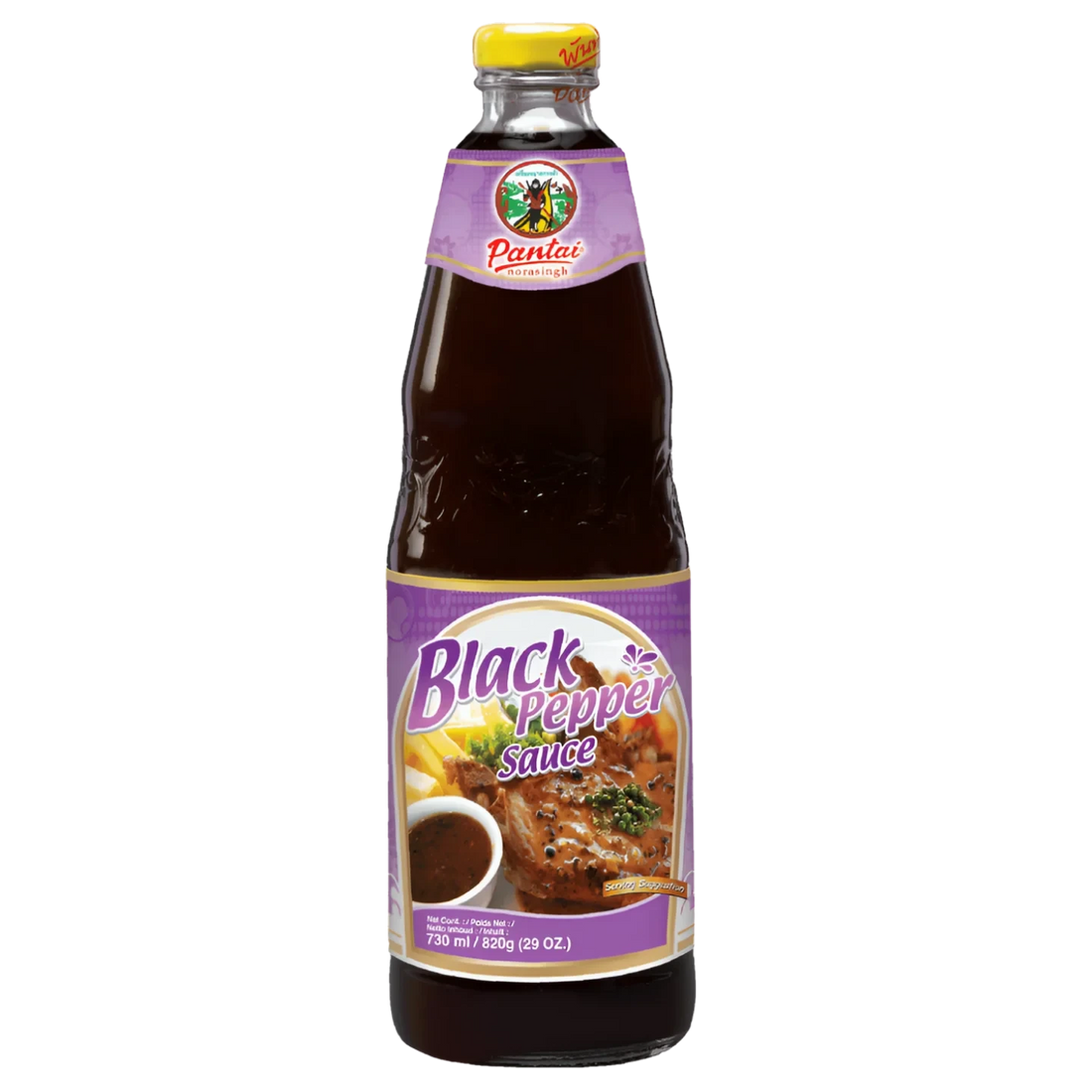 Kjøp Black Pepper Sauce - Pantai, 730ml - Fodda.no Asiatisk Nettbutikk - Rask levering i hele Norge