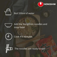 Kjøp Bowl Noodle Hot & Spicy - Nongshim, 100g - Fodda.no Asiatisk Nettbutikk - Rask levering i hele Norge