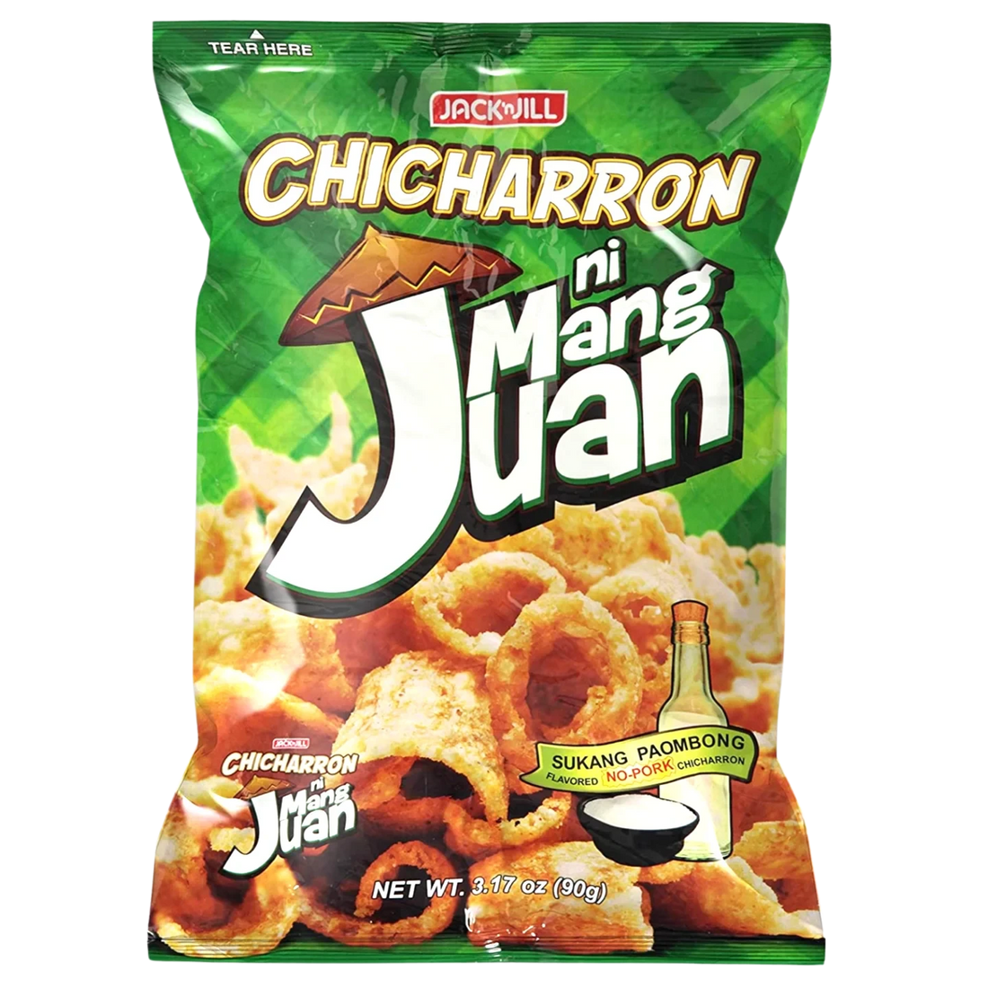 Kjøp Chicharron Ni Mang Juan Green - Jack n Jill, 90g - Fodda.no Asiatisk Nettbutikk - Rask levering i hele Norge