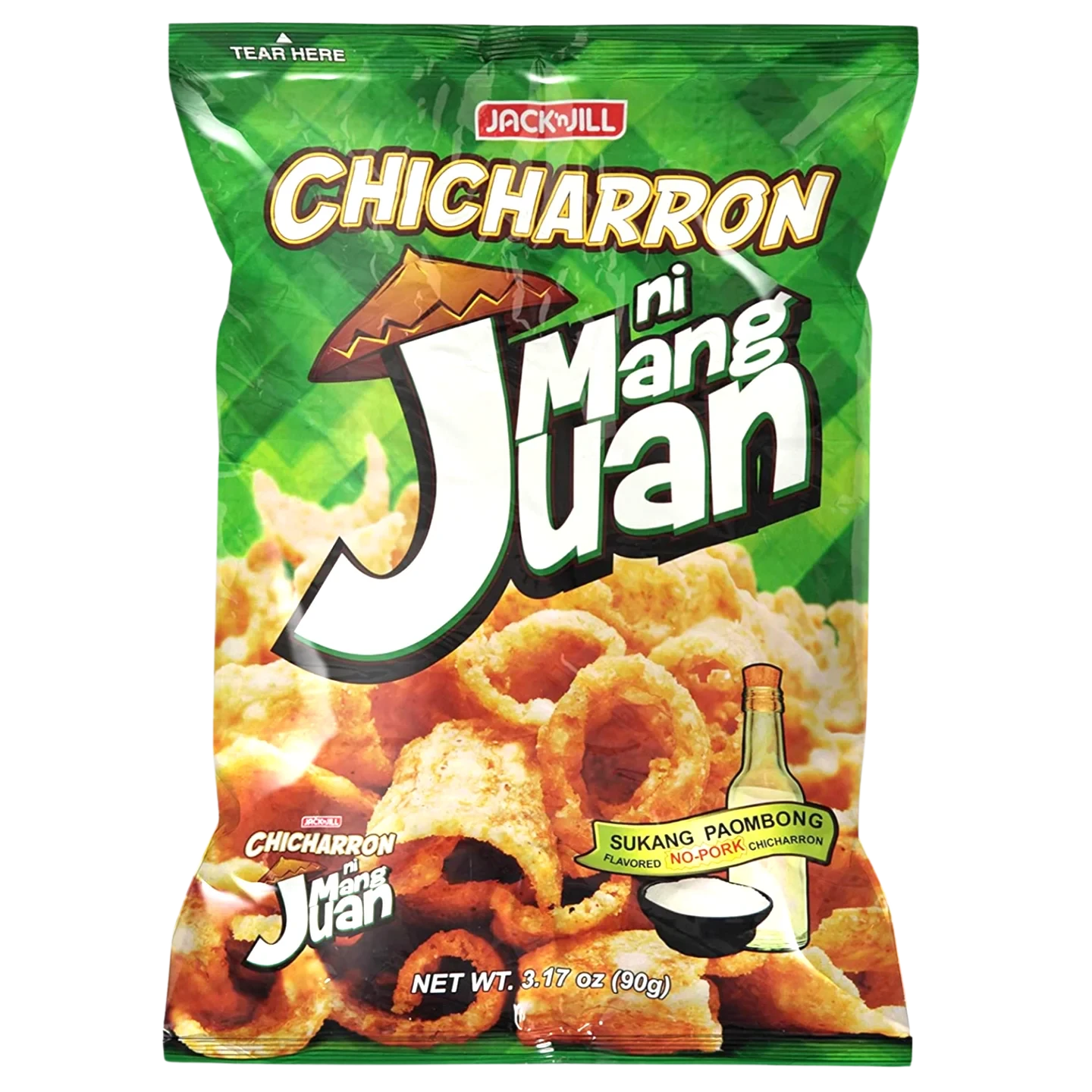 Kjøp Chicharron Ni Mang Juan Green - Jack n Jill, 90g - Fodda.no Asiatisk Nettbutikk - Rask levering i hele Norge