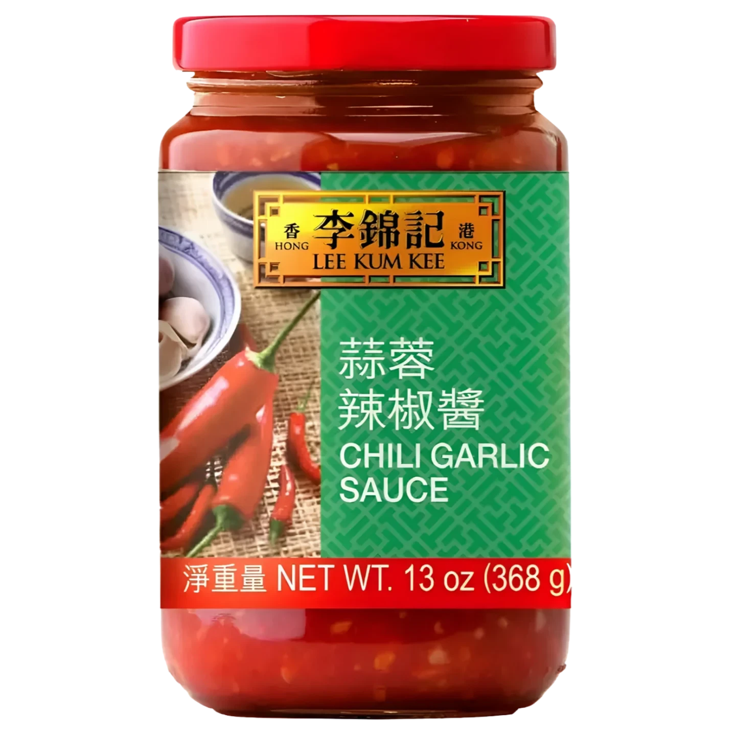 Kjøp Chili Garlic Sauce - Lee Kum Kee, 368g - Fodda.no Asiatisk Nettbutikk - Rask levering i hele Norge