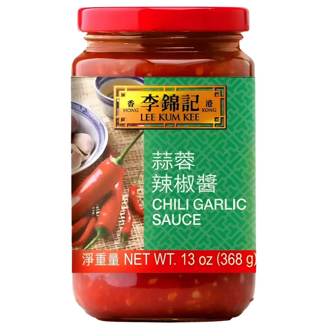 Kjøp Chili Garlic Sauce - Lee Kum Kee, 368g - Fodda.no Asiatisk Nettbutikk - Rask levering i hele Norge