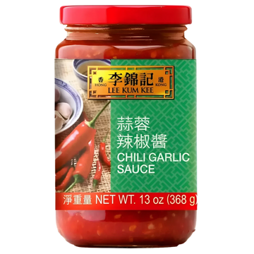 Kjøp Chili Garlic Sauce - Lee Kum Kee, 368g - Fodda.no Asiatisk Nettbutikk - Rask levering i hele Norge