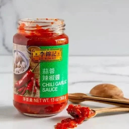 Kjøp Chili Garlic Sauce - Lee Kum Kee, 368g - Fodda.no Asiatisk Nettbutikk - Rask levering i hele Norge