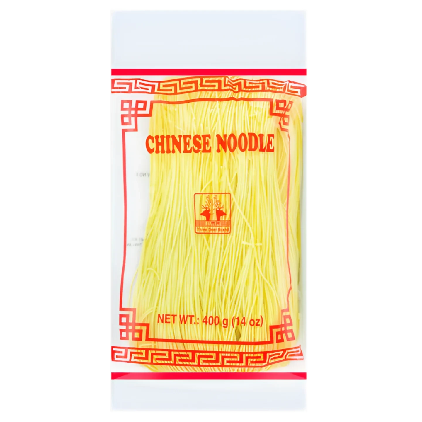 Kjøp Chinese Yellow Noodles - Three Deer Brand, 400g - Fodda.no Asiatisk Nettbutikk - Rask levering i hele Norge