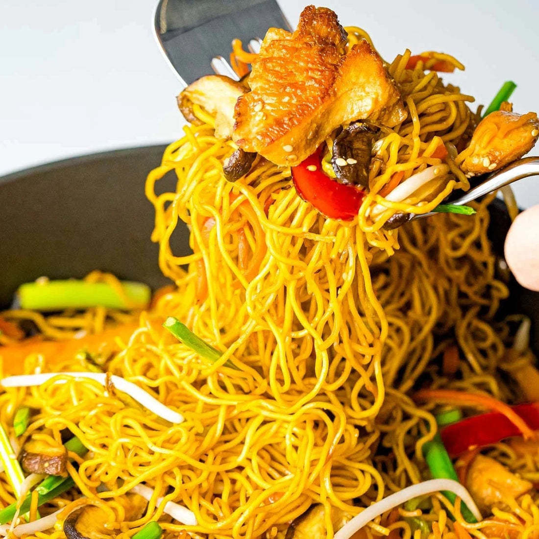 Kjøp Chinese Yellow Noodles - Three Deer Brand, 400g - Fodda.no Asiatisk Nettbutikk - Rask levering i hele Norge