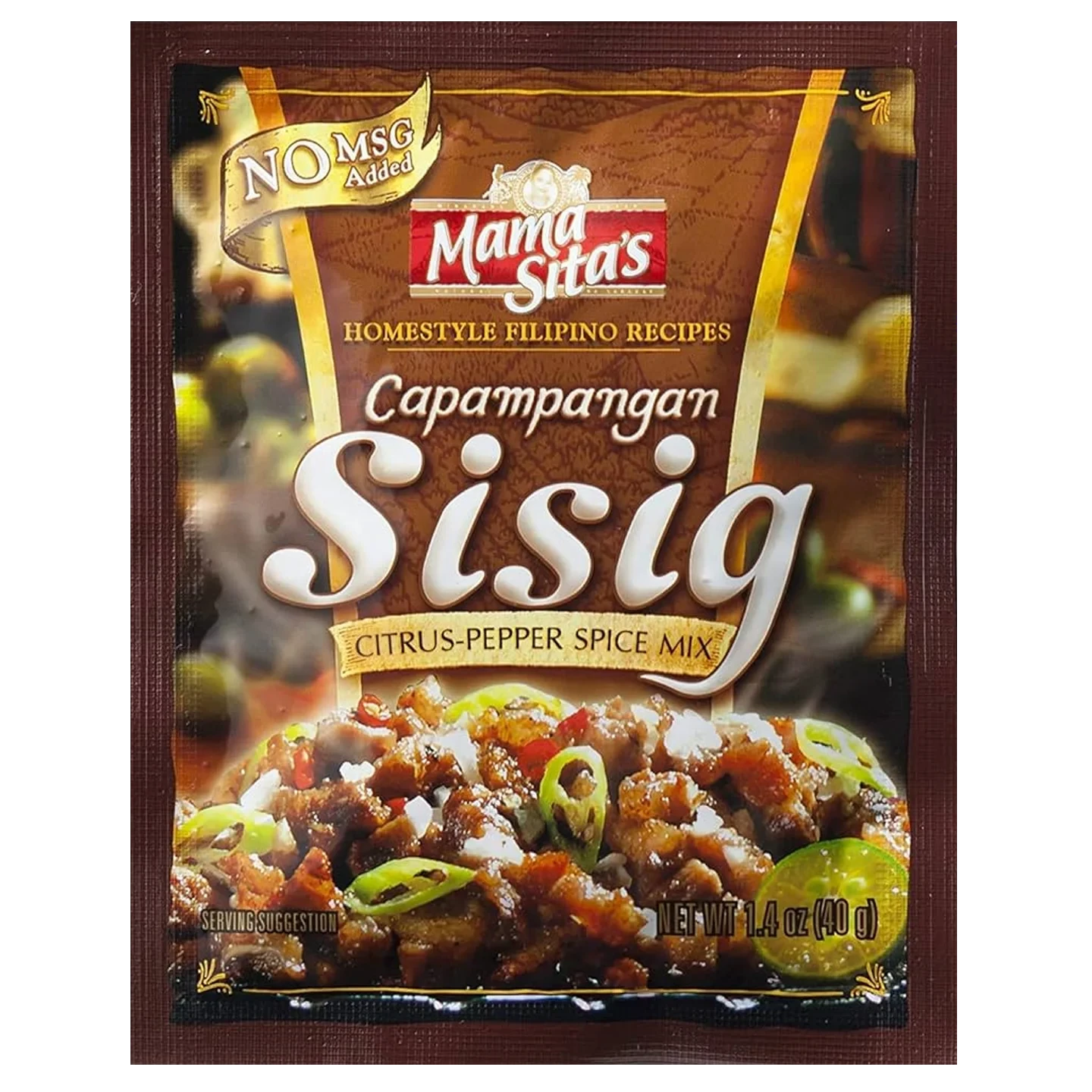 Kjøp Citrus-Pepper Spice Mix - Mama Sita’s, 40g - Fodda.no Asiatisk Nettbutikk - Rask levering i hele Norge