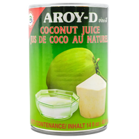 Kjøp Coconut Juice - Aroy-D, 400ml - Fodda.no Asiatisk Nettbutikk - Rask levering i hele Norge