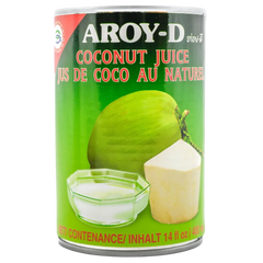 Kjøp Coconut Juice - Aroy-D, 400ml - Fodda.no Asiatisk Nettbutikk - Rask levering i hele Norge