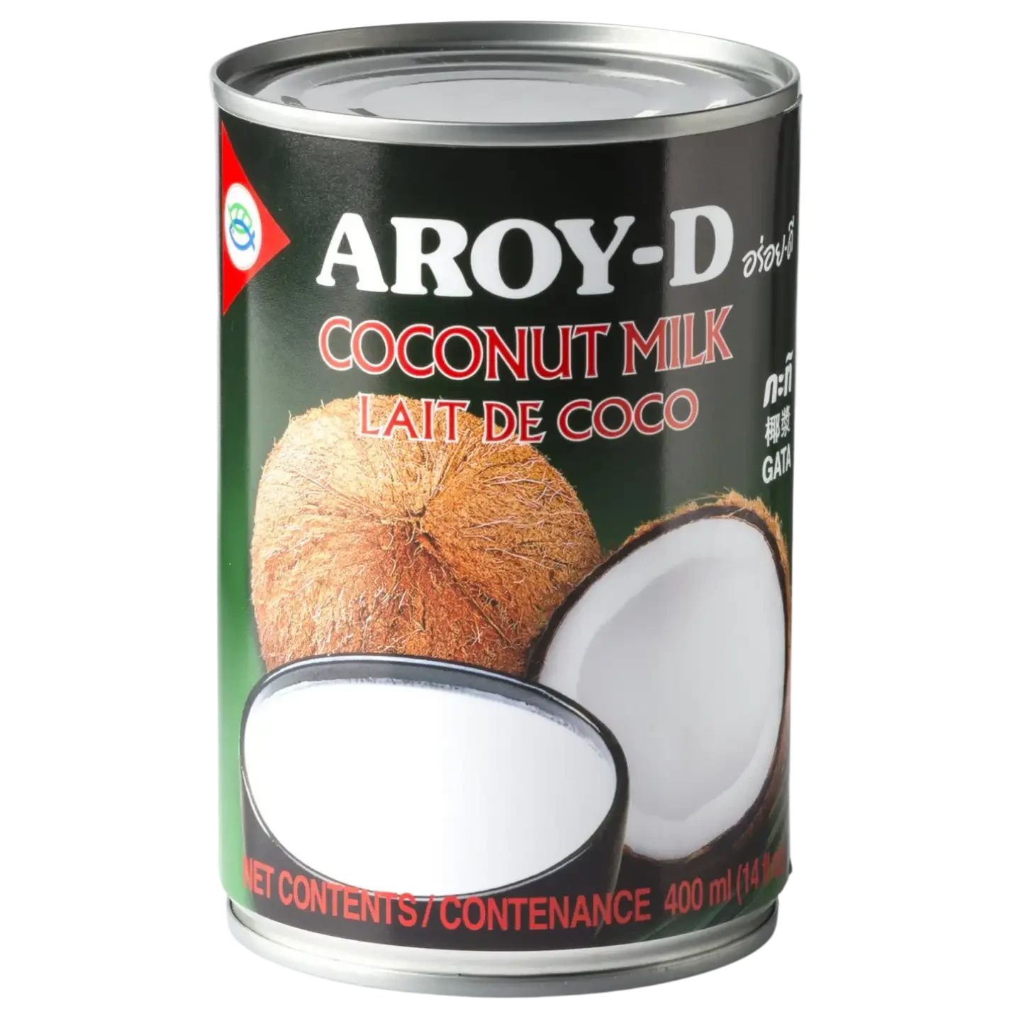 Kjøp Coconut Milk - Aroy-D, 400ml - Fodda.no Asiatisk Nettbutikk - Rask levering i hele Norge