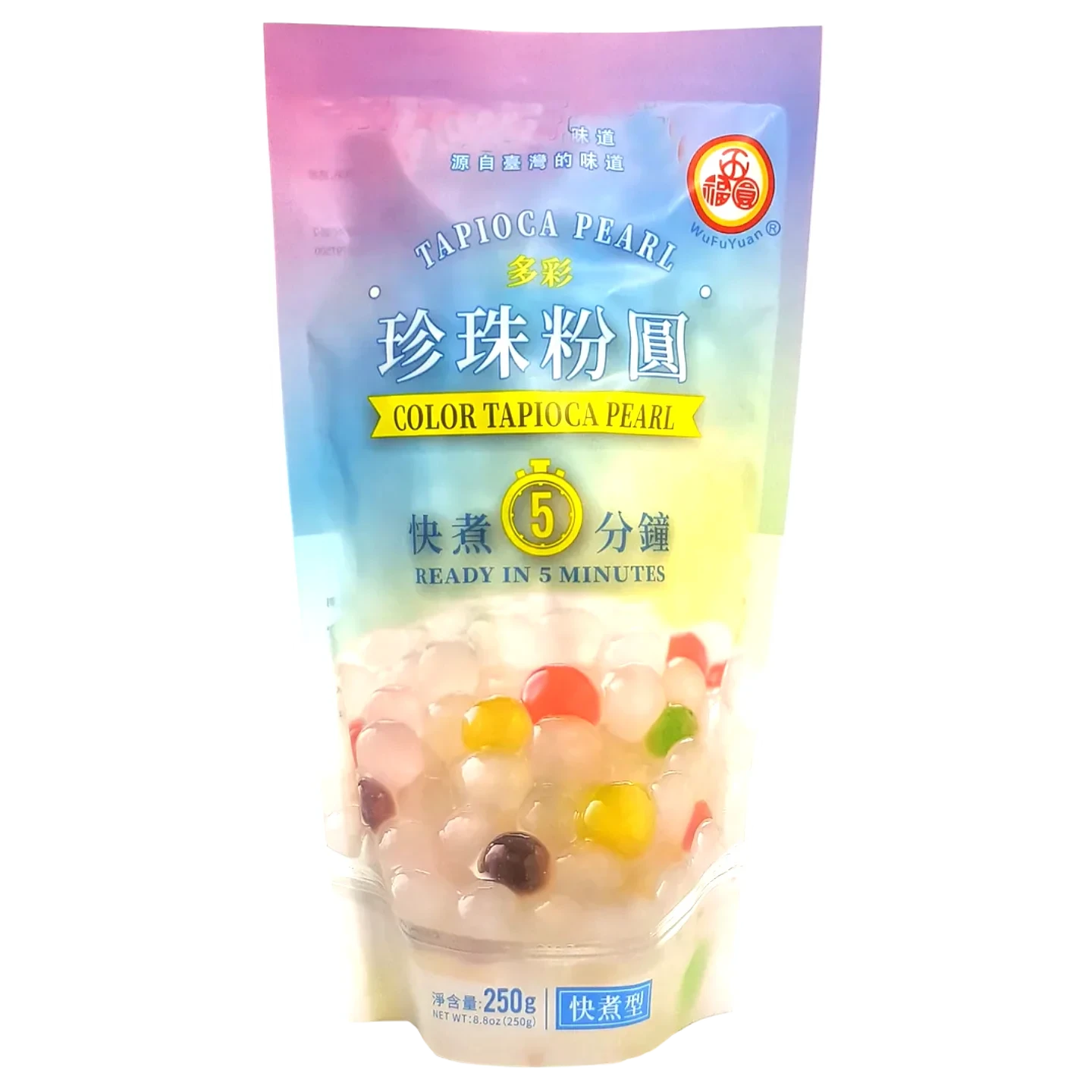 Kjøp Colour Tapioca Pearl - WuFuYuan, 250g - Fodda.no Asiatisk Nettbutikk - Rask levering i hele Norge