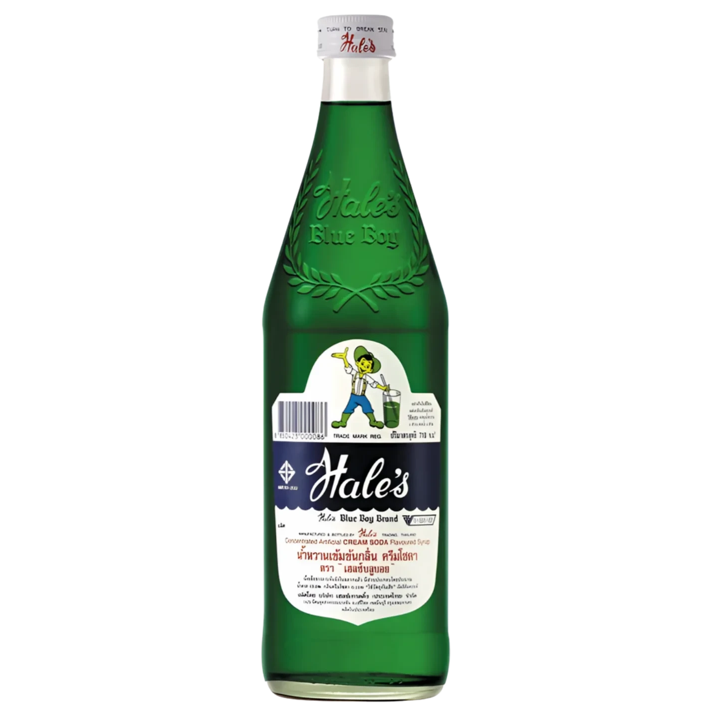 Kjøp Concentrated Artificial Cream Soda Flavoured Syrup - Hale Blue Boy, 710ml - Fodda.no Asiatisk Nettbutikk - Rask levering i hele Norge