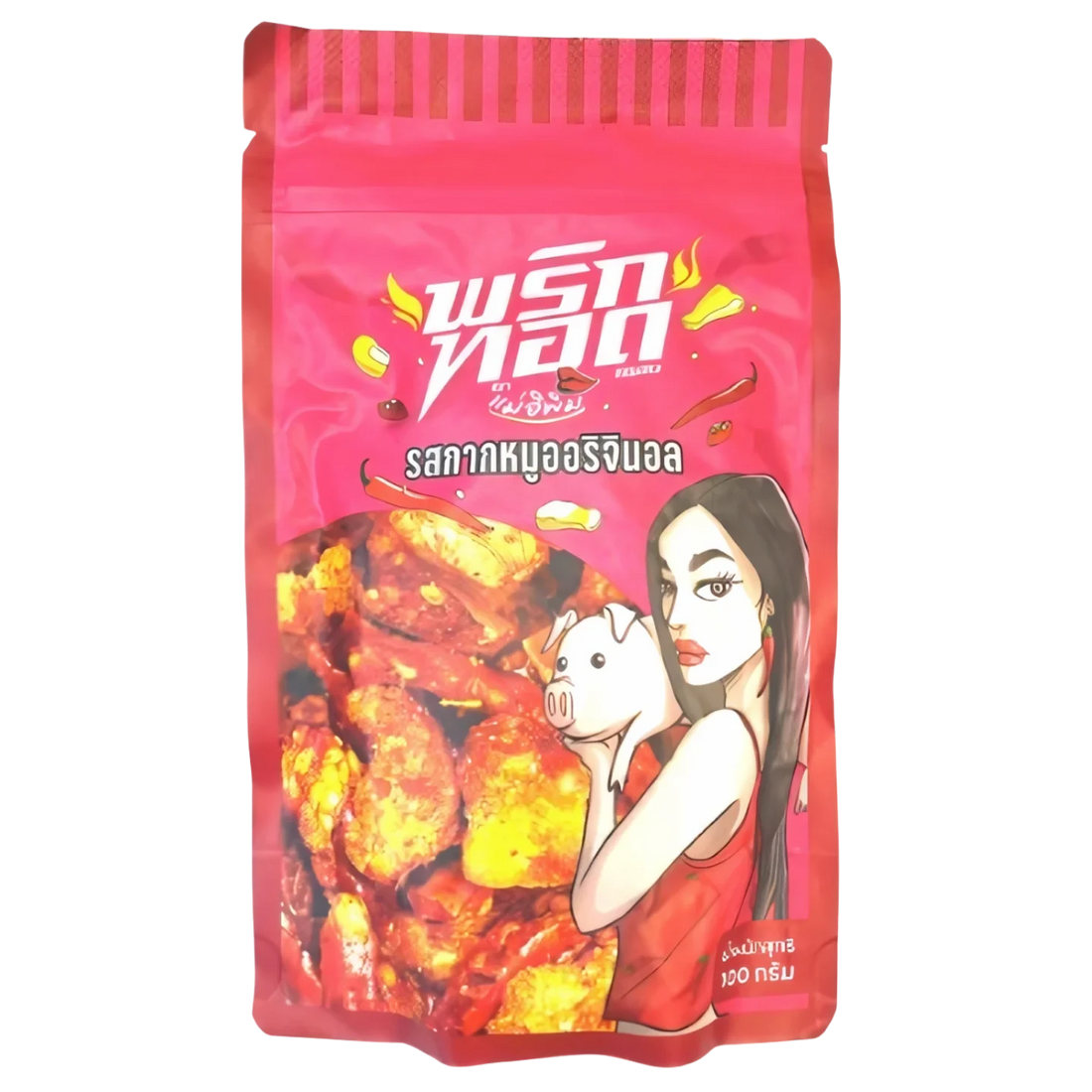 Kjøp Crispy Chilli Crackling Flavour - E Pim, 100g - Fodda.no Asiatisk Nettbutikk - Rask levering i hele Norge